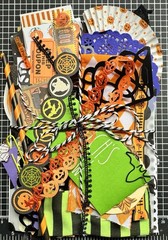 Halloween Junk Journal Supplies – 50+ Piece Lot – Ephemera Modern & Vintage Fun