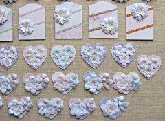 Handmade Paper Embellishments 59 Shabby Chic Scrapbooking Journals Cards Tags