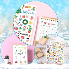 Planner Stickers 1150+ New Monthly Daily Planners Vintage Holiday Seasonal Happy