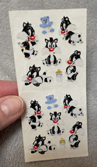 Vtg 90s Sticker Lot Mrs Grossmans Sandy Lion Barney