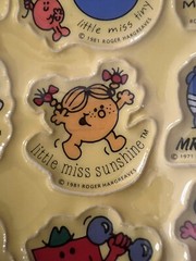 NOS Puffy Stuff Stickers Mr. Men & Little Miss SEALED 1980s Ambassador Hallmark
