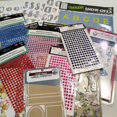 Scrapbook Supplies Lot | Stickers | Stencils | PLEASE READ | 27 pks