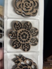 Crafter’s Square Laser Cut Craft Icons 3 Packs- Set Of 6 Flowers