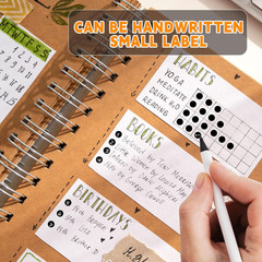 1/4 Inch Circle Sticker Labels,1000 Stickers Round Color Coding Circle Dots Stic