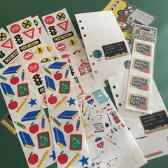 Vtg Sticker Lot- Mrs Grossman’s Meyer Back To School College Supply Awards