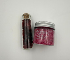 Misc Scrapbook & Card Making Embellishments, Glitter, Gems, Various Colors, USED
