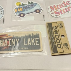 Vintage Sticker Decal Lot Rare Weiner Dog NY Boston Groovy Tiger NY Boston NH