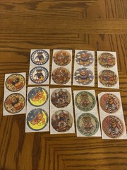 Vintage Stickers Lucy Rigg Teddy Bears Lot Of 18 Stickers
