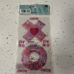 Jolee’s Boutique Dimensional Pink Purple Red Love Stickers SPJBLG159