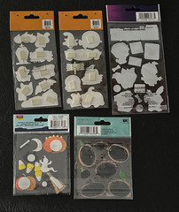 HALLOWEEN 3-D Stickers Jolee~Sticko~Animal Zombies~Jack-O~Lantern~GHOSTS~Witch