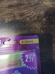 Pacon Self-adhesive Paper Letters DAZZLE 6 COLORS 2 1/2″