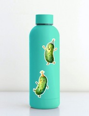 Party Pickle Die Cut Vinyl Stickers Set Scrapbooking Laptop Water Bottle