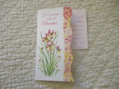 A Special Note of Thanks Gratitude Card (Scrapbooking, Paper Crafts, DIY)