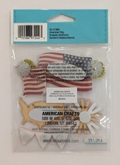 Jolee’s American Flags USA July 4th Scrapbooking Stickers