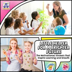 360PCS Scratch and Sniff Stickers, Large Scented Stickers for Kids & Teachers…