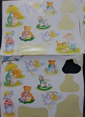 Vintage – Stickers – Variety – some missing as shown – comes as a set as shown