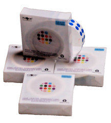 4000 pcs 1/4″ Blue Dot Stickers Round Labels Dispenser Packs 0.25 x 0.25 inch