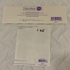 VTG The Gifted Line Christmas Scrapbooking Lot 12×12 Paper (10) Stickers (37)