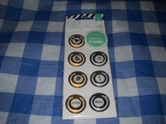 Heidi Swapp Memory Planner METAL CIRCLE CLIPS – 8 pcs