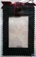 1 Frame Sticker Roman Shade Black 3-1/2 x 5 Inches EK Success NIP