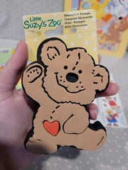 Little Suzy’s Zoo Coloring Activity Book Sticker Bear Foam Stamp Bookmark Lot