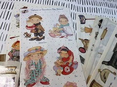 Scrapbooking Stickers Lot 26 – Sandy Clough, Dorothy’s Mem & Tie Me To The Moon