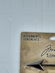 NEW Tim Holtz Idea-ology 4 Quill & Arrow Charms/AdornmentsMeasuring 3×1/2 Inches