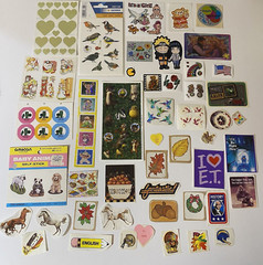 Vintage + Stickers Set Sandylion Kodak ET Animals Cabbage Patch Nursery Rhymes +
