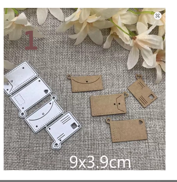 Small Office Envelopes Snail Mail Postcards YOUCHOOSE Metal Die Cutting Cut Dies