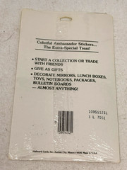 Vintage 1985 Hallmark Horse Stickers Ambassador 4 Sheets Self Adhesive NOS