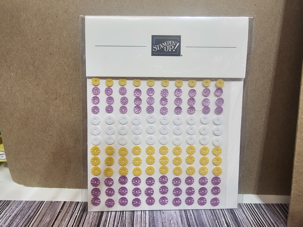 Stampin’ UP! STARBURST SEQUINS NEW PACKAGE OF 180 5MM 6MM