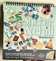 Sticker & Chill Wanderlust Scrapbook New Sticker Book Travel Plants