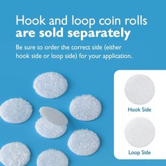 Adhesive Dots for Home, Office, Classroom – White