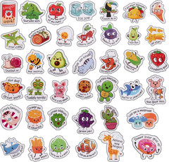 Wakawaga 800Pcsteacher Classroom Motivational Stickers for Kids Students | Rewar