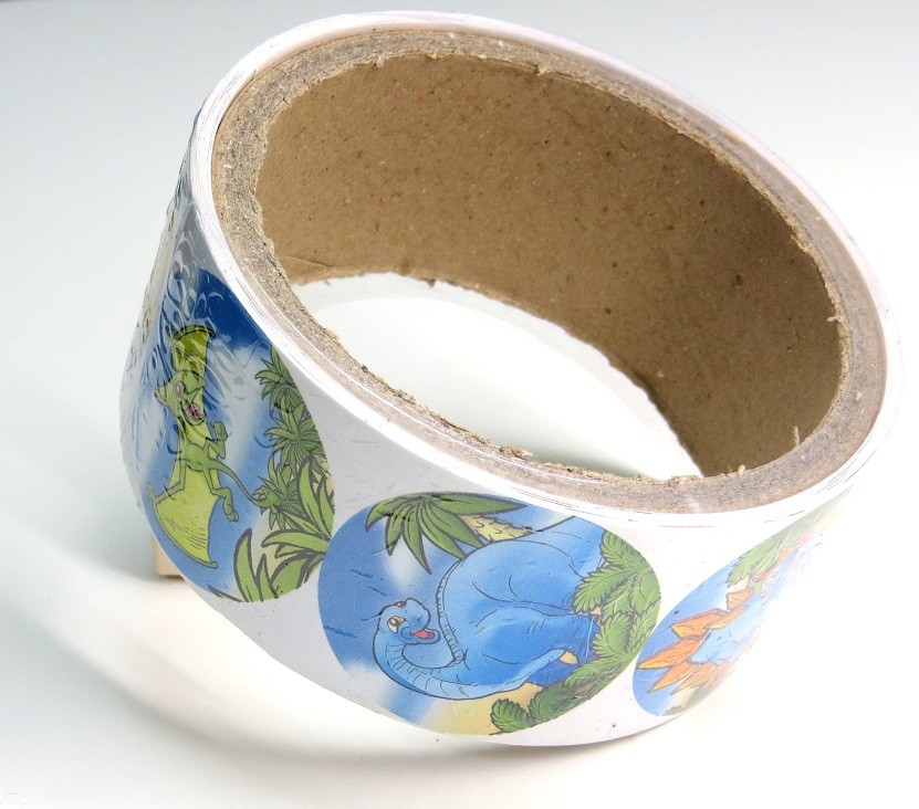 Dinosaur Sticker Roll (100 Stickers)