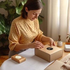 Thank You Stickers 2 inch Round, 500pcs Waterproof Thank You Stickers Gold Foil