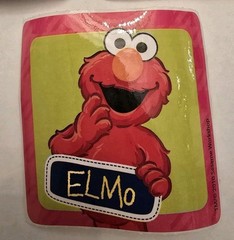 Vintage Smile Makers Sesame Street Stickers Set of 5 2.5 x 2.5 Inches