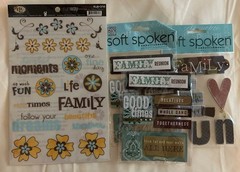 Family Friends Sisters Brothers Grandpa Grandma Reunion Jolee’s Scrapbook Lot