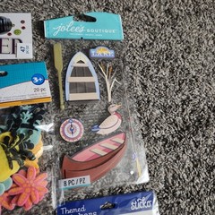 Lot Of Misc Craft Book Stickers Recollections Sticko Jolees Boutique Crafters