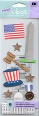 Vintage Touch of Jolee’s WASHINGTON DC Theme 3-D Stickers 64431 FAST FREE ship!