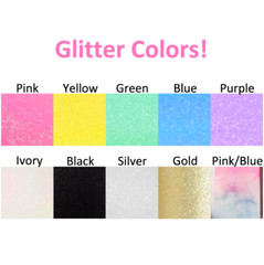 Glitter Candy Cane Sticker Sheet! – Choose a Size & Color – Cute & Sparkly!