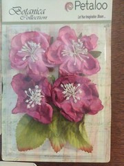 Lot 9 Petaloo Flora Botanica Botanica Blooms Collection 2″ Flowers #32