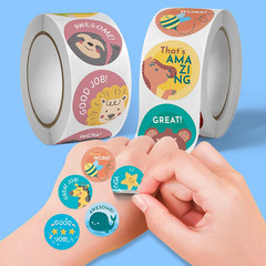 3000 PCS Reward Stickers for Teachers Cartoon Animals Stickers Fun Stickers