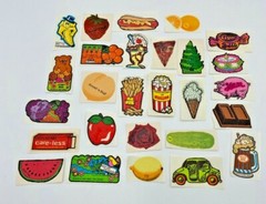 VINTAGE 1980’S SCRATCH SNIFF MELLO SMELLO & 3M – LARGE STICKERS ON ORIGINAL BACK