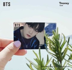 BTS X CU Tmoney T money Official Mirror Photo Card Limited Rare