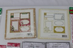Anna Griffin / Recollections Holiday Tags and Stickers Large Mixed LOT