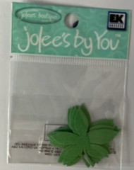 GREEN BRIGHT PALM FROND Die-cut Embellishment(10pc) Jolee’s•Flower •Garden•Stem