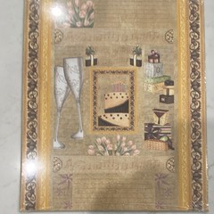 Creative Memories Formal Affair Die-Cut Shapes Beige Brown Gold Multicolor