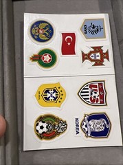 Nike FIFA World Football Cup National Team Logo Scrapbooking Sticker Set 2140
