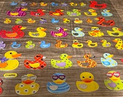 Scrapbooking Crafts Stickers Sticker King Fashionable Ducks Ducklings Sunglasses